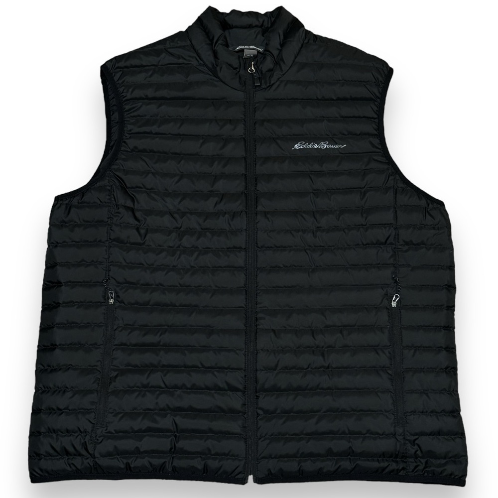 Men’s Eddie Bauer Vest EB650 Black Puff jacket Size XL
